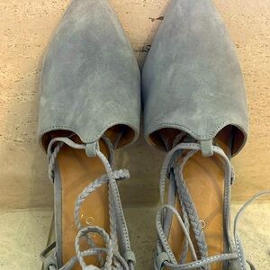 Lien Do Gray/purple heels